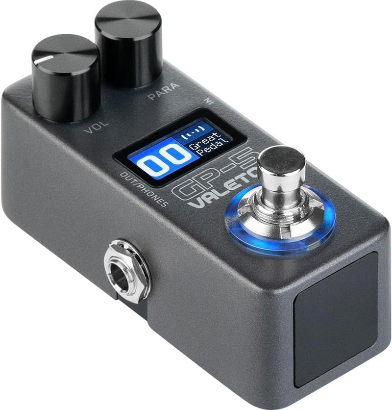 Tonebird Valeton GP-5 Compact Multi-Effects Processor Pedal - SnapTone Plus IR Loader, 100+ Effects, Bluetooth, USB Audio Interface Built-In Chromatic Tuner Copy with 9V Power Supply Patch Bundle - Image 2